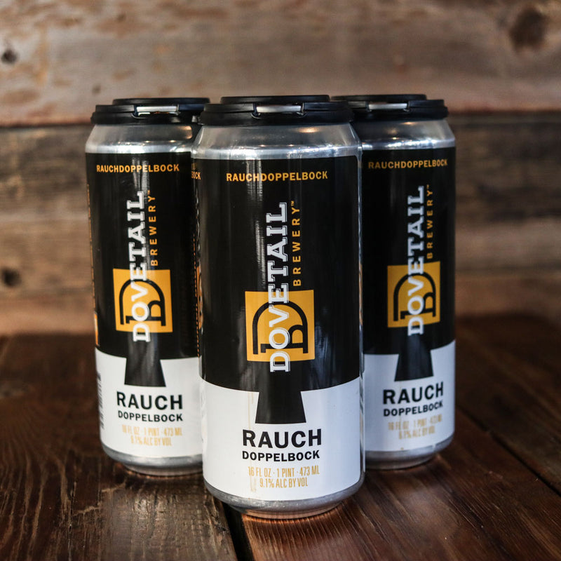 Dovetail Rauch Doppelbock 16 FL. OZ. 4PK Cans