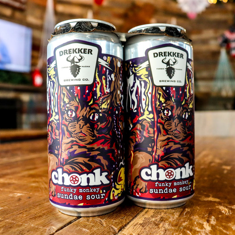 Drekker Chonk Funky Monkey Sundae Sour 16 FL. OZ. 4PK Cans