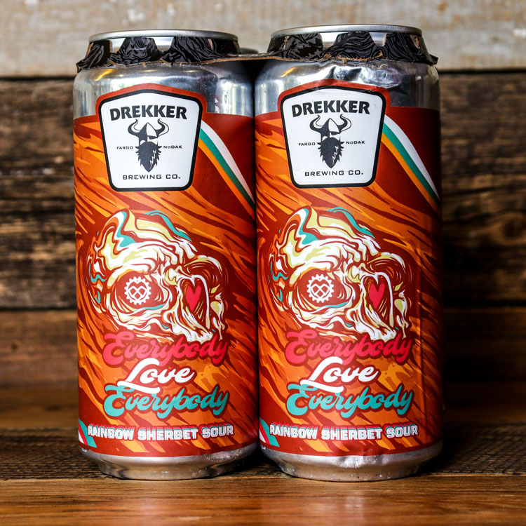 Drekker Brewing Projekt Everybody Love Everybody Rainbow Sherbet Sour 16 FL. OZ. 4PK Cans