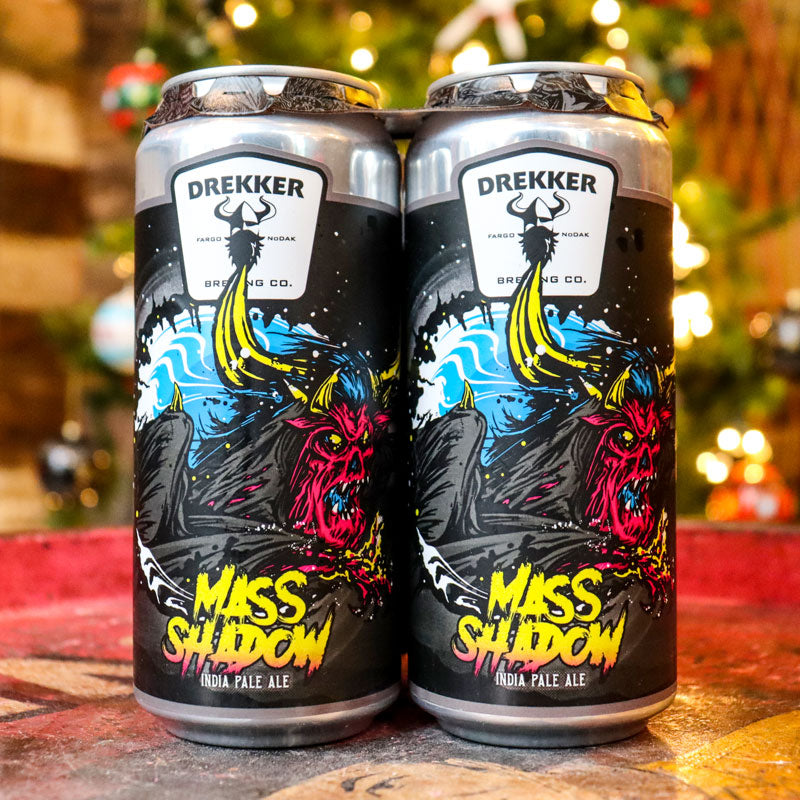 Drekker Mass Shadow IPA 16 FL. OZ. 4PK Cans