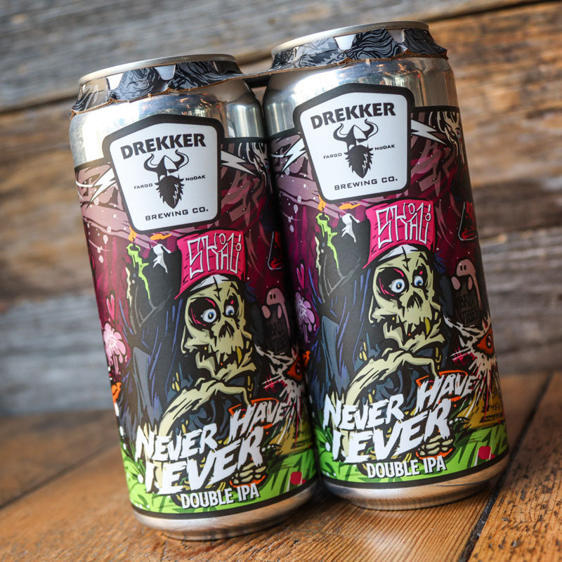 Drekker Never Have I Ever DIPA 16 FL. OZ. 4PK Cans