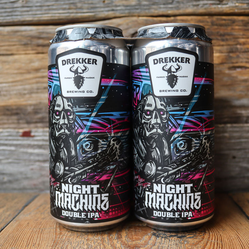 Drekker Night Machine DIPA 16 FL. OZ. 4PK Cans