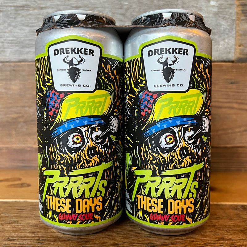 Drekker Prrrts These Days Gummy Sour 16 FL. OZ. 4PK Cans