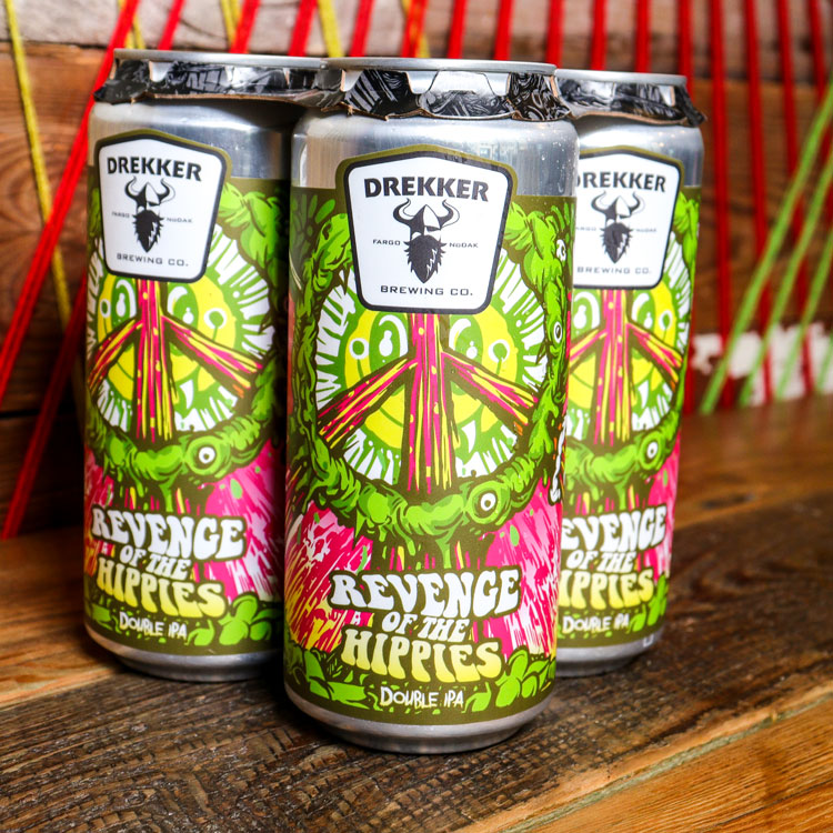 Drekker Revenge of the Hippies DIPA 16 FL. OZ. 4PK Cans