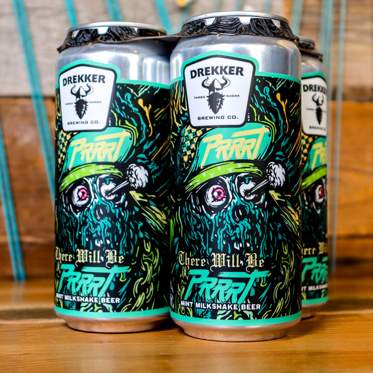 Drekker There Will Be Prrrt Mint Milkshake Beer 16 FL. OZ. 4PK Cans