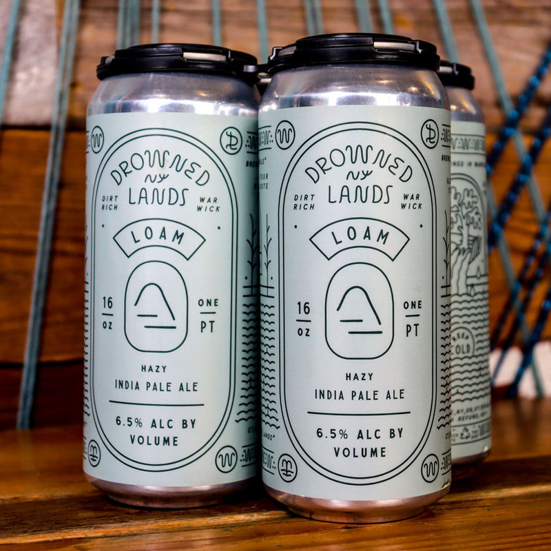 Drowned Lands Loam Hazy IPA 16 FL. OZ. 4PK Cans