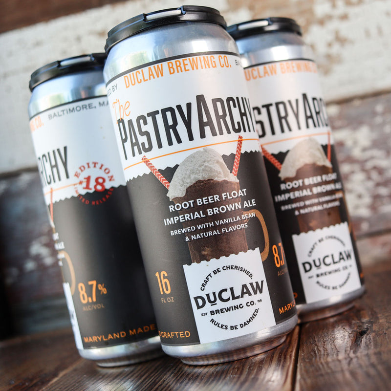 DuClaw The PastryArchy Root Beer Float Imperial Brown Ale 16 FL. OZ. 4PK Cans