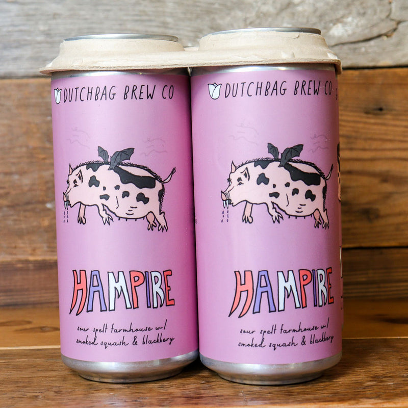 Dutchbag Hampire Sour Spelt Farmhouse w/ Smoked Squash and Blackberry 16 FL. OZ. 4PK Cans