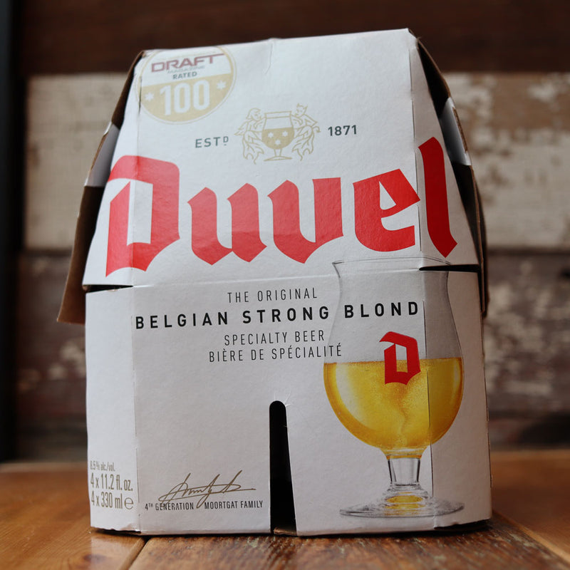 Duvel Belgian Strong Blonde Ale 11.2 FL. OZ. 4PK