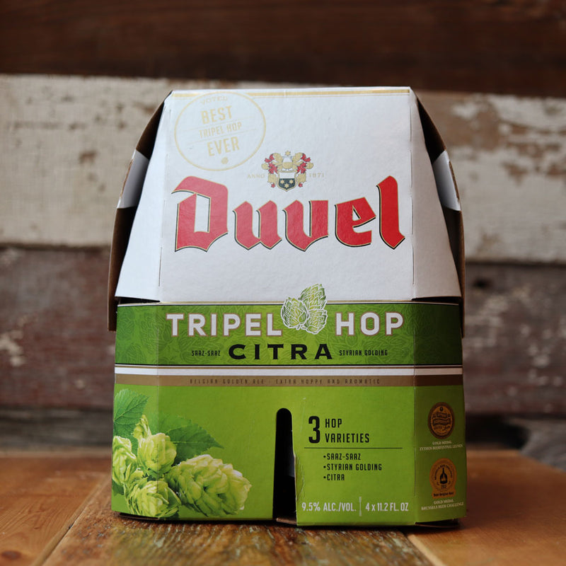Duvel Belgian Ale Tripel Hop 11.2 FL. OZ. 4PK