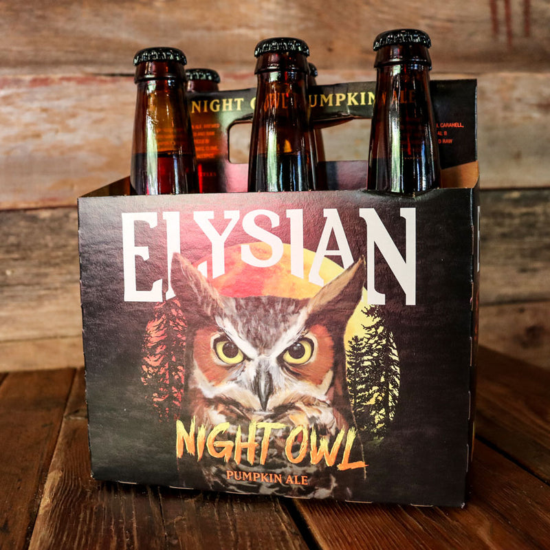 Elysian Night Owl Pumpkin Ale 12 FL. OZ. 6PK