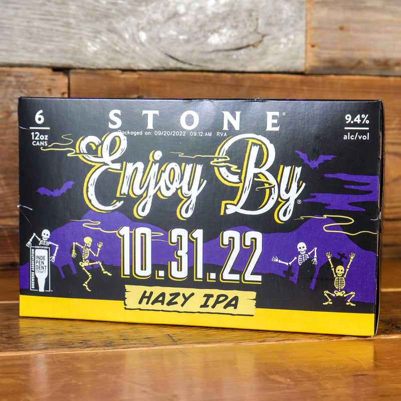 Stone Enjoy By 10/31/22 Hazy IPA 12 FL. OZ. 6PK Cans