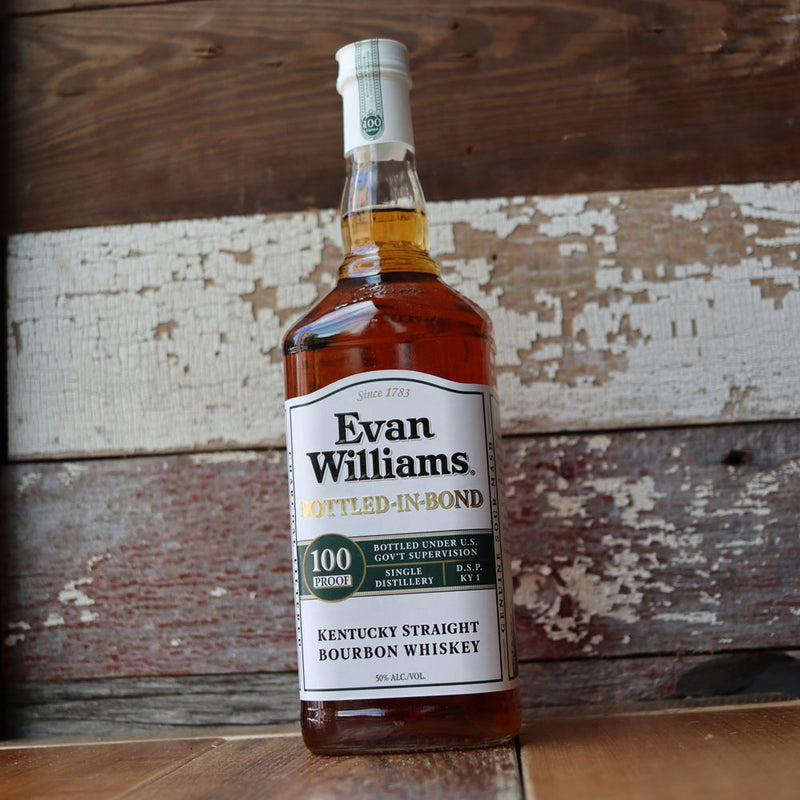 Evan Williams Bottled In Bond Bourbon Whiskey 1 Liter