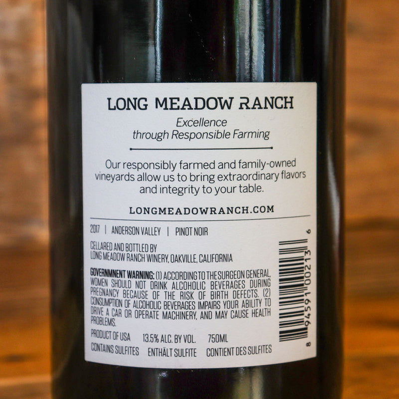 Long Meadow Ranch Farmstead Pinot Noir Anderson Valley California 750ml