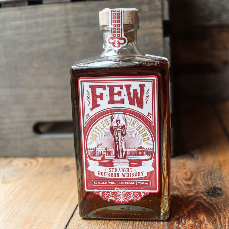 FEW Bottled In Bond Bourbon Whiskey 750ml.