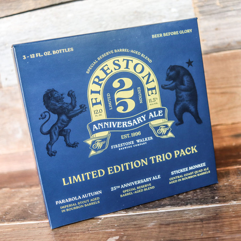 Firestone 25th Anniversary Ale Trio Pack 12 FL. OZ.