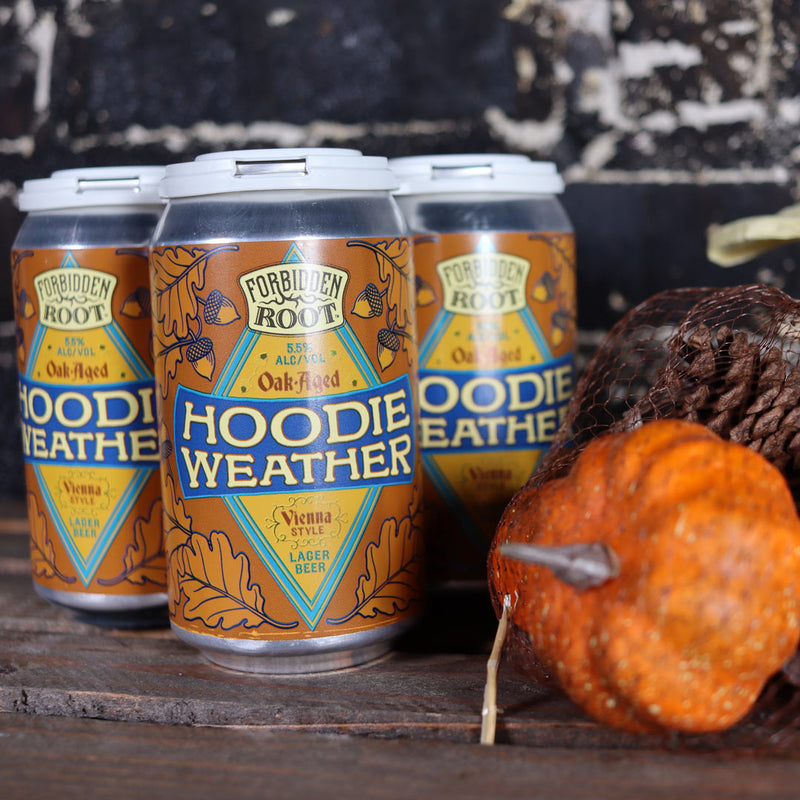 Forbidden Root Hoodie Weather Vienna Lager 12 FL. OZ. 4PK Cans