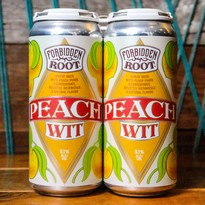 Forbidden Root Peach Wit 16 FL. OZ. 4PK Cans