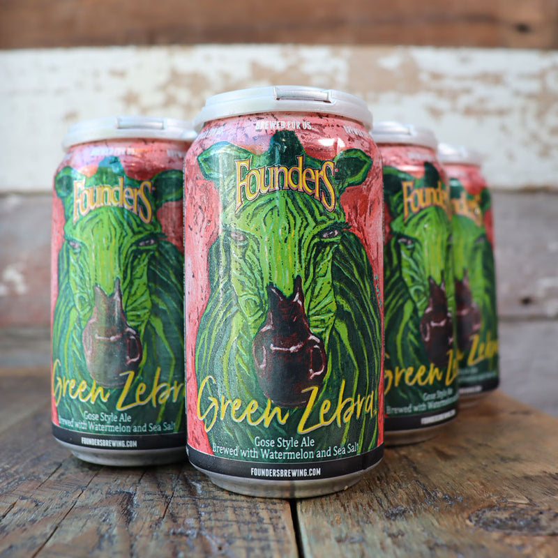 Founders Green Zebra Gose 12 FL. OZ. 6PK Cans