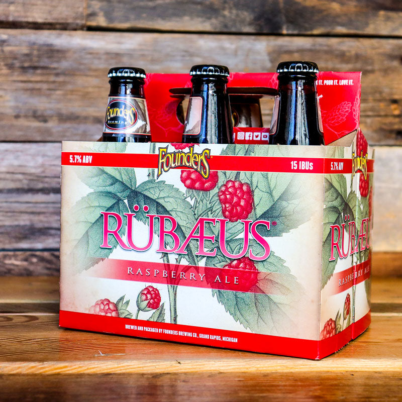 Founders Rubaeus Raspberry Ale 12 FL. OZ. 6PK