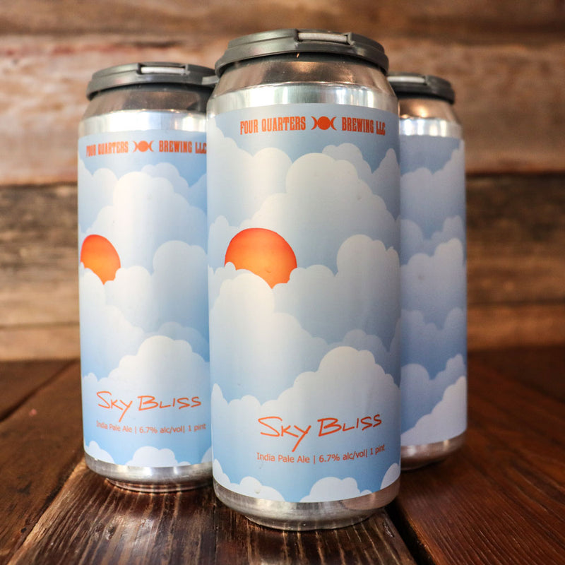 Four Quarters Sky Bliss Vermont IPA 16 FL. OZ. 4PK Cans