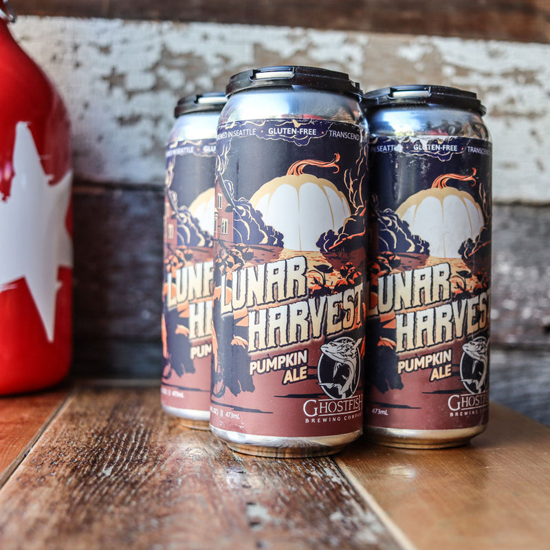 Ghostfish Lunar Harvest Gluten Free Lunar Harvest 16 FL. OZ. 4PK Cans