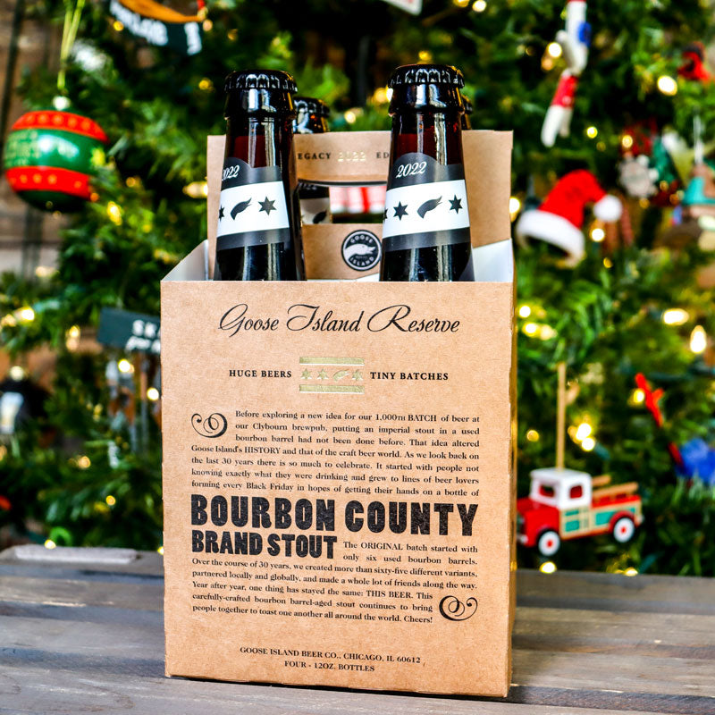 Goose Island 2022 Bourbon County Brand Stout 12 FL. OZ. 4PK