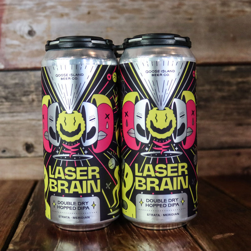 Goose Island Laser Brain DDH DIPA 16 FL. OZ. 4PK Cans