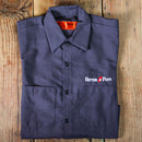 Unisex Red Kap Gray Work Shirt