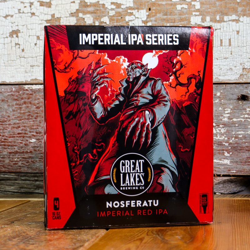 Great Lakes Nosferatu Imperial Red Ale 12 FL. OZ. 4PK