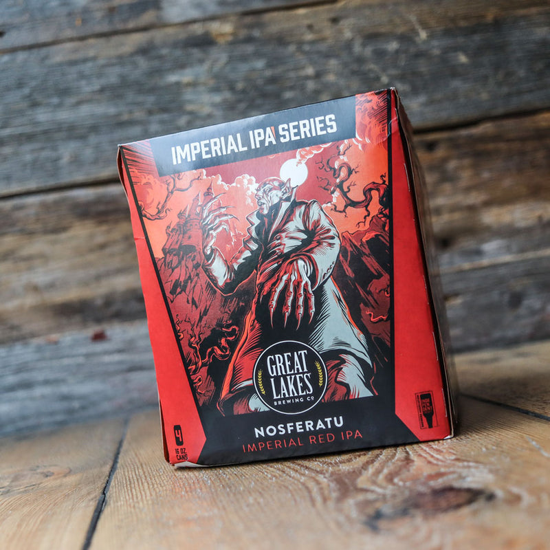 Great Lakes Nosferatu Imperial Red IPA 16 FL. OZ. 4PK Cans