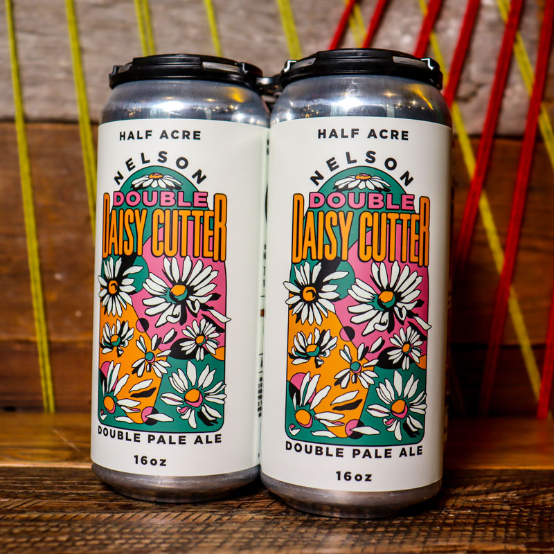 Half Acre Nelson Double Daisy Cutter Double Pale Ale 16 FL. OZ. 4PK Cans