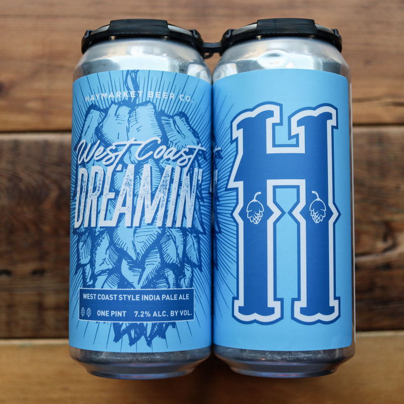 Haymarket West Coast Dreamin West Coast IPA 16 FL. OZ. 4PK Cans