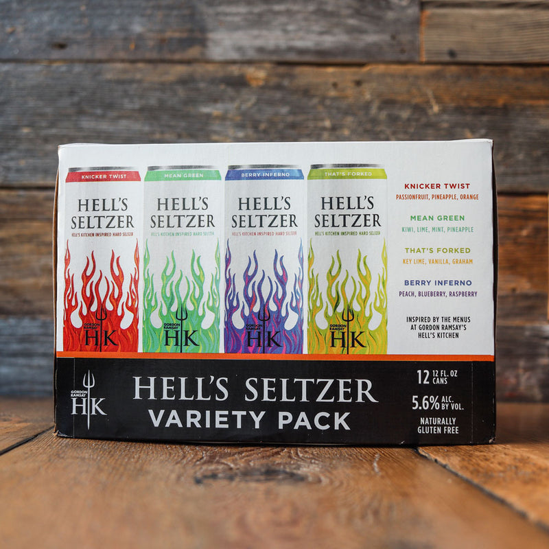 Hell's Seltzer Variety Pack 12 FL. OZ. 12PK Cans