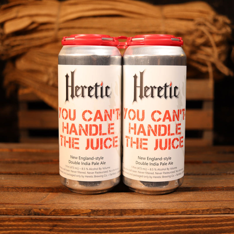 Heretic You Can't Handle The Juice NEIPA 16 FL. OZ. 4PK Cans