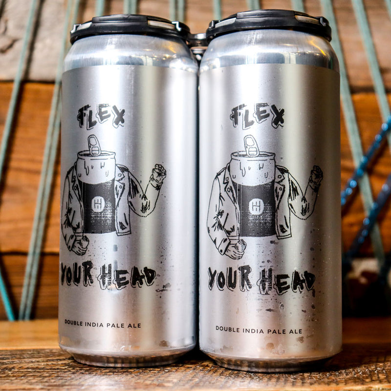 Hidden Hand Flex Your Head Hazy DIPA 16 FL. OZ. 4PK Cans