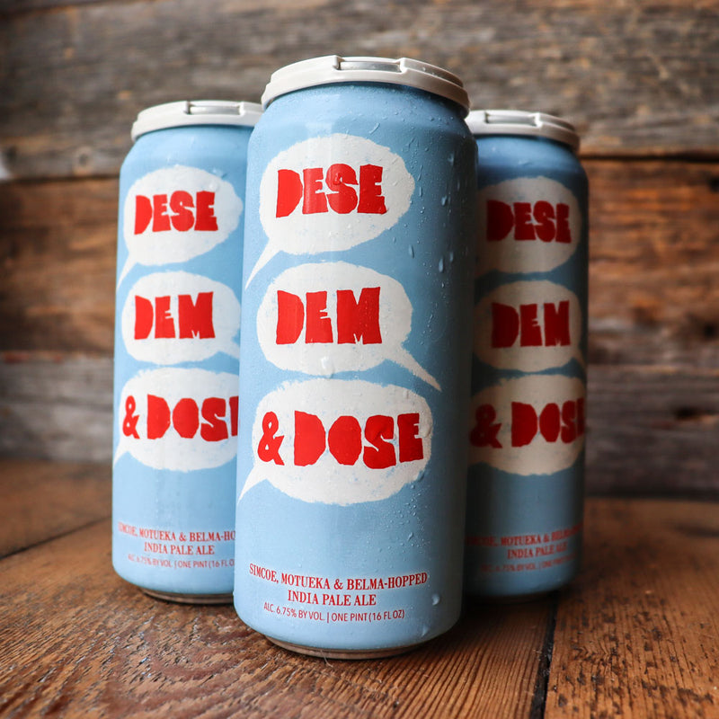 Hop Butcher Dese Dem & Dose IPA 16 FL. OZ. 4PK Cans