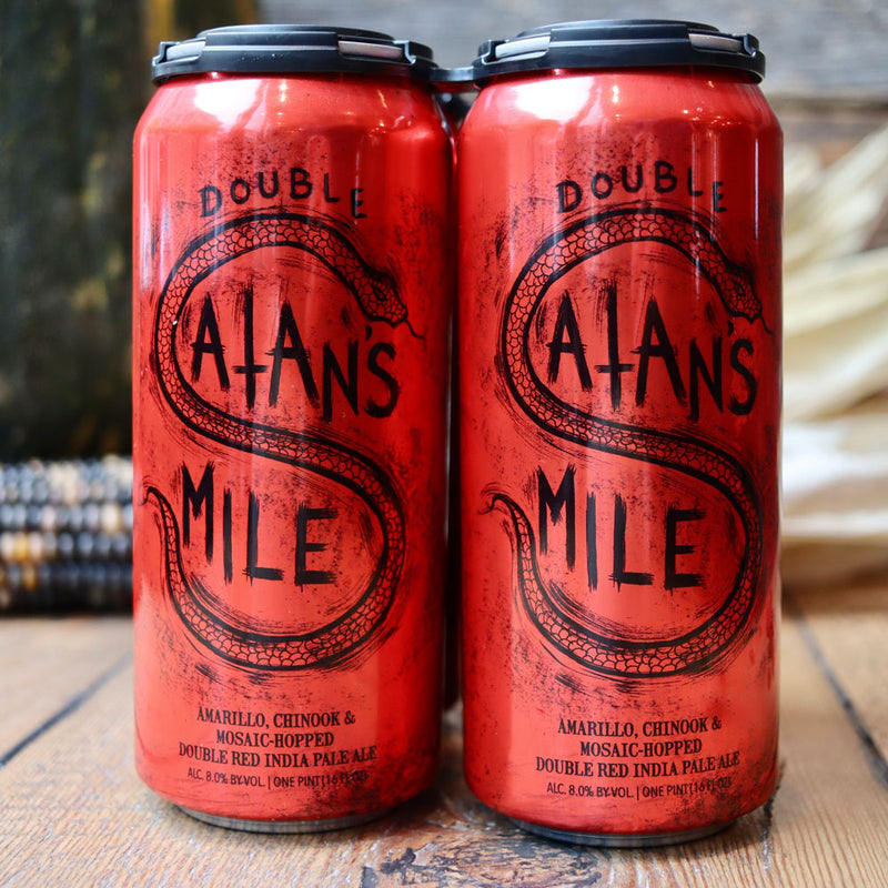 Hop Butcher Double Satan's Mile Red DIPA 16 FL. OZ. 4PK Cans