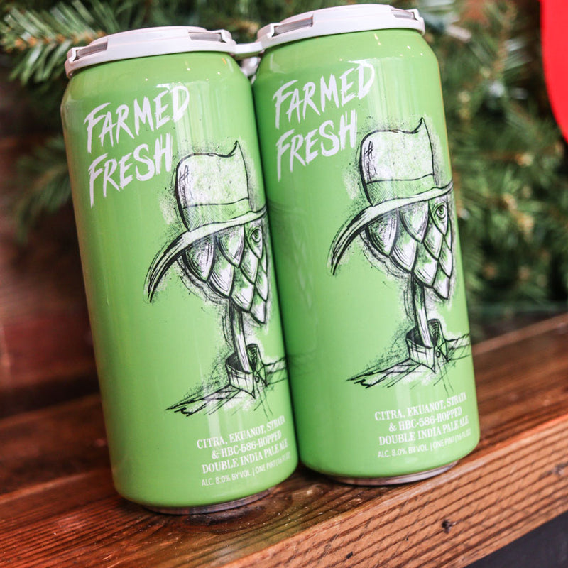 Hop Butcher Farmed Fresh DIPA 16 FL. OZ. 4PK Cans