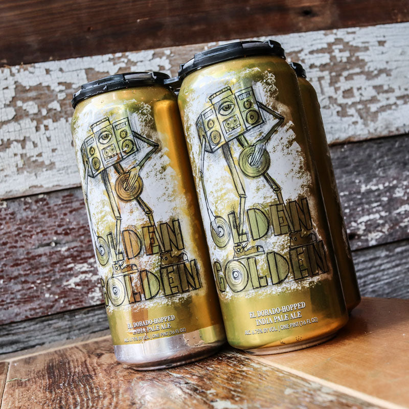 Hop Butcher Olden Golden IPA 16 FL. OZ. 4PK Cans