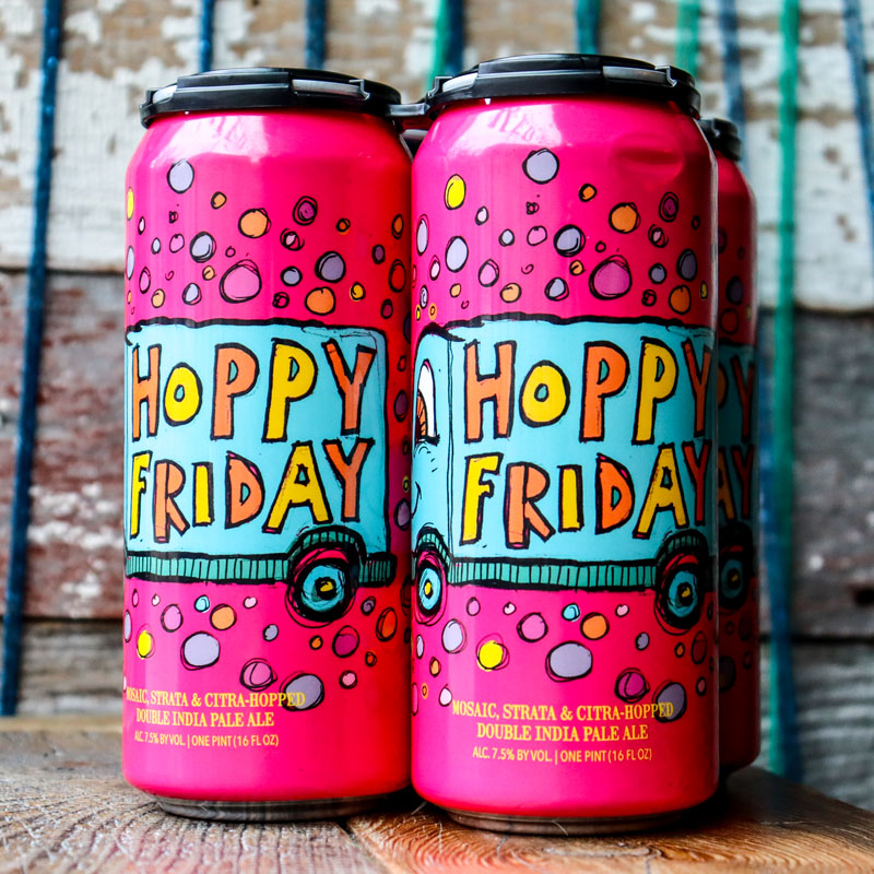 Hop Butcher Hoppy Friday DIPA 16 FL. OZ. 4PK Cans