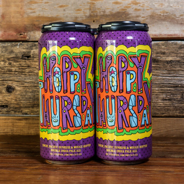 Hop Butcher Hoppy Thursday DIPA 16 FL. OZ. 4PK Cans