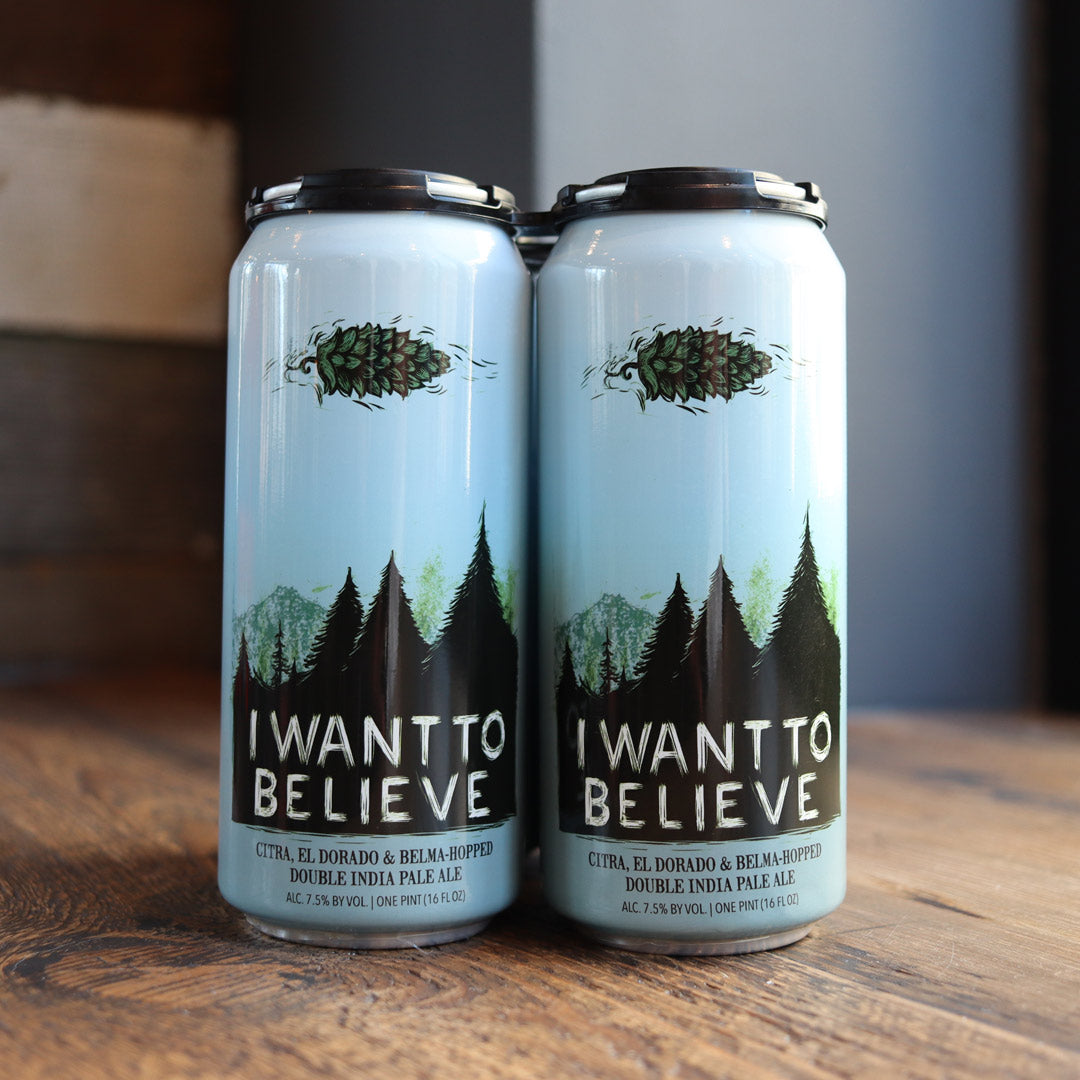 Hop Butcher I Want To Believe DIPA 16 FL. OZ. 4PK Cans