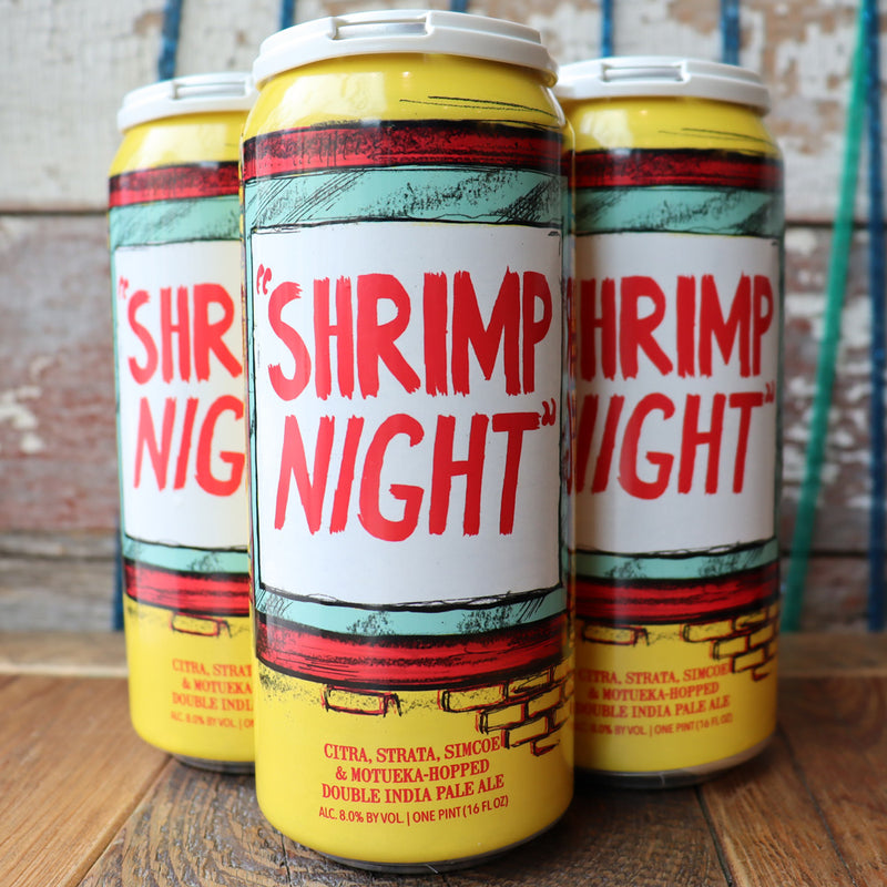 Hop Butcher Shrimp Night DIPA 16 FL. OZ. 4PK Cans