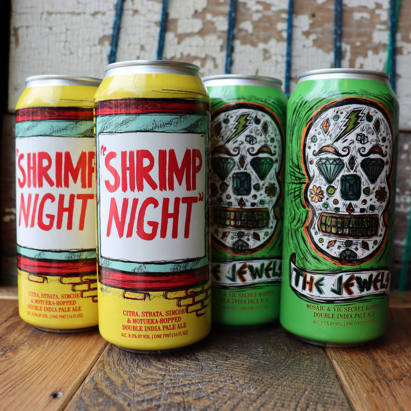 Hop Butcher Variety Pack Shrimp Night and The Jewels 16 FL. OZ. 4PK Cans