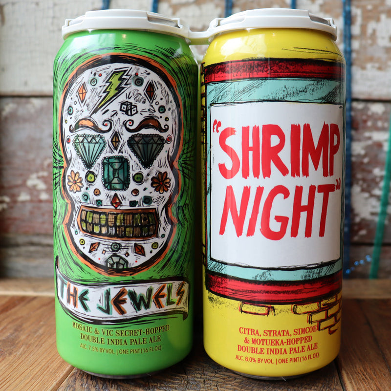 Hop Butcher Variety Pack Shrimp Night and The Jewels 16 FL. OZ. 4PK Cans