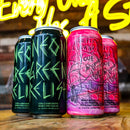 Hop Butcher Variety Pack Triple Unwind Your Mind TIPA & Neon Green Relish DIPA 16 FL. OZ. 4PK Cans