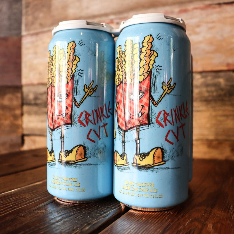 Hop Butcher Crinkle Cut APA 16 FL. OZ. 4PK Cans