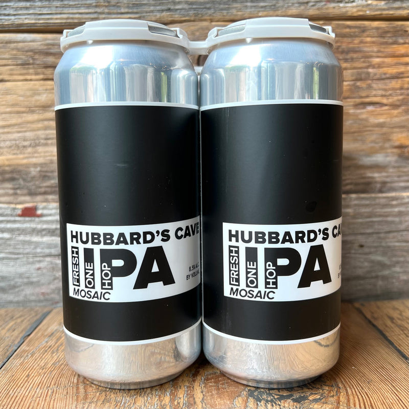 Hubbard's Cave Fresh One Hop Mosaic DIPA 16 FL. OZ. 4PK Cans