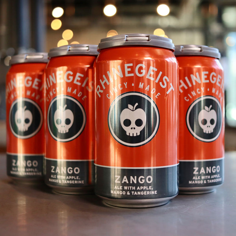 Rhinegeist Zango Ale w/Apple, Mango, & Tangerine 12 FL. OZ. 6PK Cans